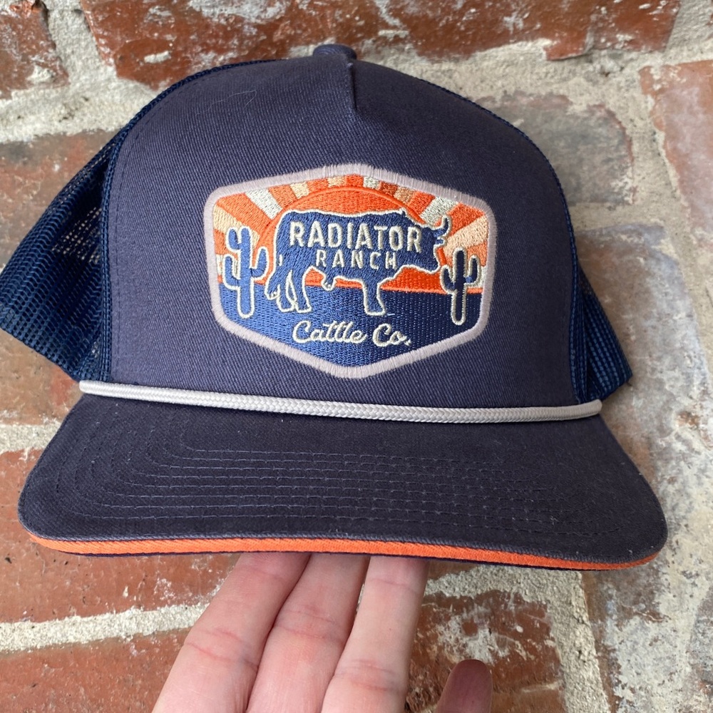 Dale Brisby’s Radiator Ranch Rope Cap in Navy/Gray - Picture 16 of 16